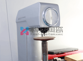 微孔氧化鋯陶瓷片硬度檢測